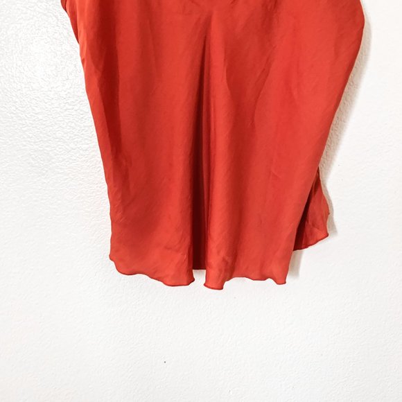 Free People NWOT Orange Wake up Lace Strap Tank - Picture 3 of 5